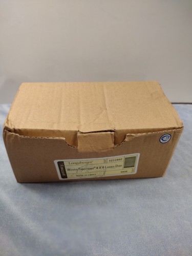 LONGABERGER TRADIZIONE TESSUTA Piatto con coperchio Salvia 4" x 8" RETTANGOLARE #3222860 - Foto 7 di 24