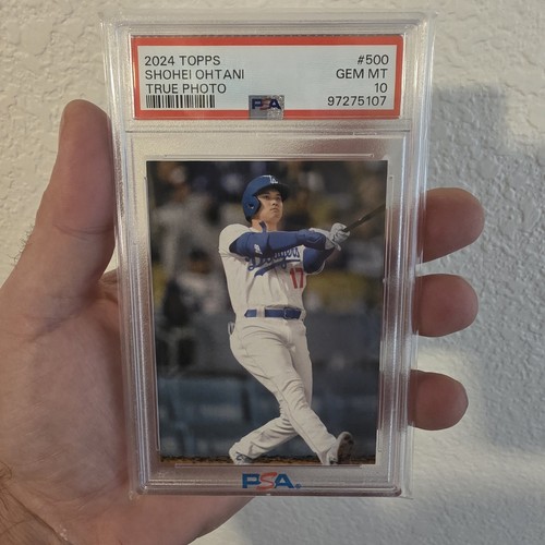 2024 Topps Series 2 - Shohei Ohtani #500 True Photo PSA 10 Gem Mint 🔥 Pop 1