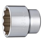 TONE Socket (12 corners) HP4D-35 Pushing angle 12.7mm (1/2 ") Two-sided