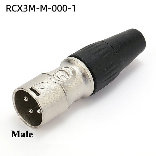 XLR Connector Audio Cable Plug 3 Pin Male / Female Microphone Speaker Lead Plug - Picture 25 of 46