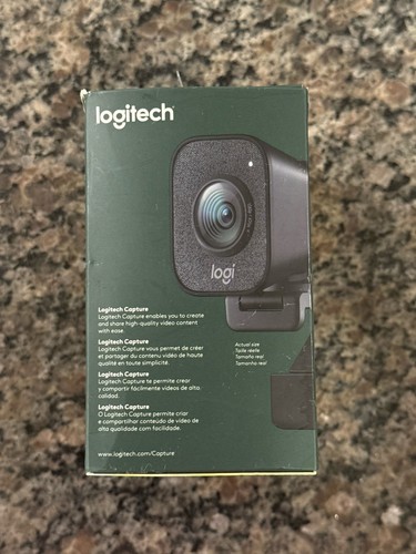 Logitech Streamcam Plus 1080 Webcam 960-001280 USB Kabelgebunden Stream Cam - Graphit - Bild 3 von 15