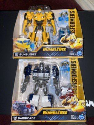 Transformers Bumblebee Movie Barricade Mosc Ultra