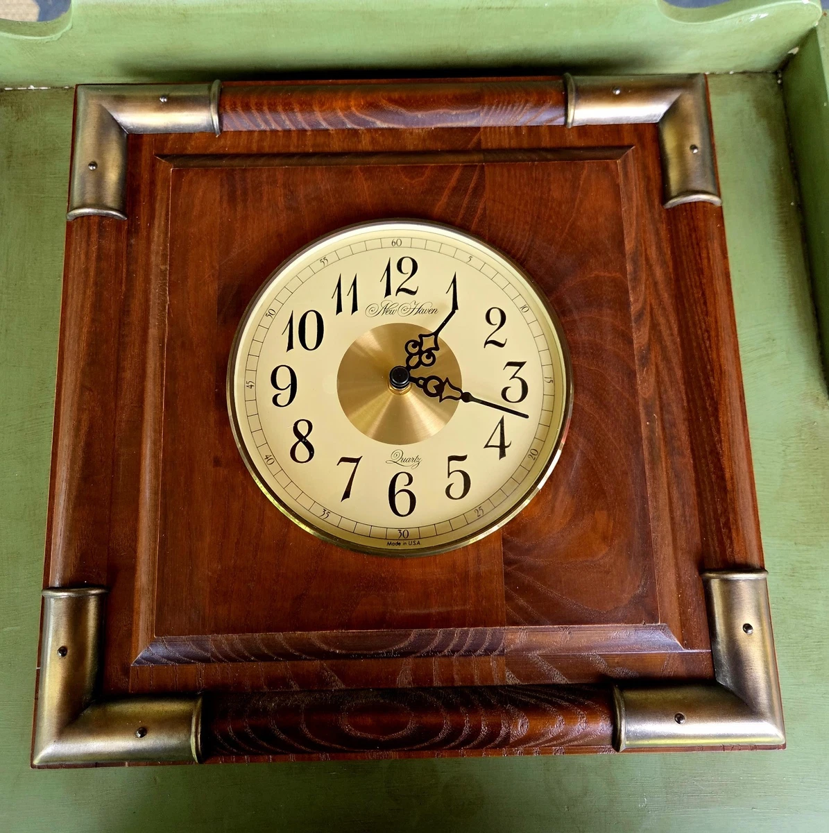 New Haven Quartz (Battery Powered) Wall Clocks for sale | eBay