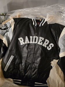 Leather Oakland Raiders Jacket | eBay