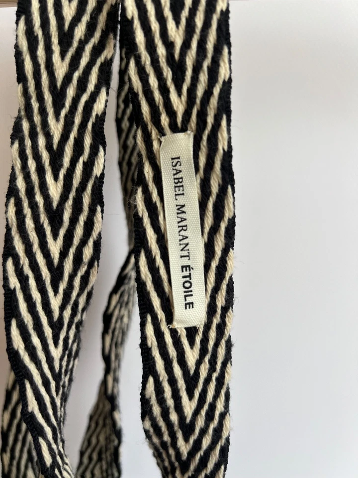 Isabel Marant Etoile Belt Boho Chic Woven OS - Image 2 of 4