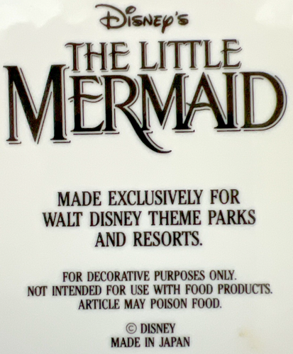 Plato Coleccionista Ariel LA SIRENITA Exclusivo Parques y Resorts Disney - Imagen 5 de 5