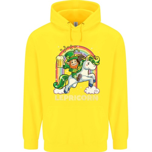 Lepricorn Funny St Patricks Day Leprechaun Childrens Kids Hoodie - Picture 15 of 39