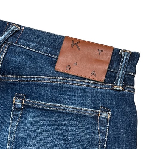 Hiroshi Kato Pew Selvedge Slim 4 Way 14oz Tyler Made in USA Denim Jeans Mens 31 - Picture 7 of 13