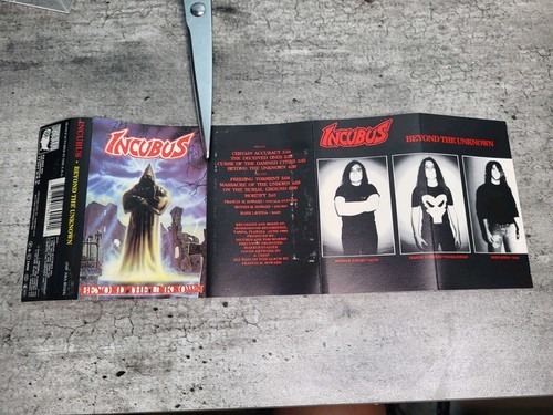 Incubus: Beyond The Unknown Cassette Tape 1990 Nuclear Blast America RARE Tested - Picture 5 of 6