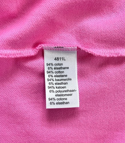 Vintage Lacoste Pink And Green Preppy Polo Tennis Halter Dress Size 44 US L - Picture 11 of 12