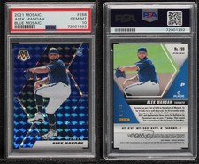2021 Panini Mosaic Blue Prizm /99 Alek Manoah #288 PSA 10 GEM MT Rookie RC