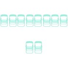  5 Pack Miniaturmöbel Dollhouse Zubehör Puppenhauszubehör -Stühle