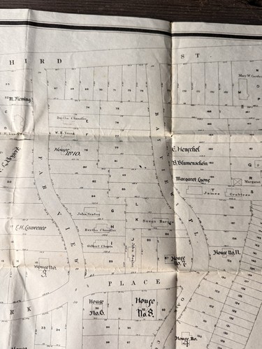 Hamilton Park New Brighton, Staten Island, NY Map 1904, 20x17.5. - Picture 7 of 11