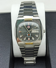 RELOJ RADO MOSKETEER IV GENUINO AUTOMÁTICO AÑOS 70 SUIZO RARO ESFERA CUADRADA SUIZO