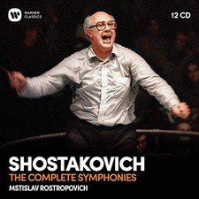 Mstislav Rostropovic - Shostakovich  The Complete Sym - New CD - W23z