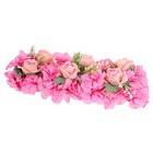 Wedding Party Fake Rose Flower Decoration Mantle Dining Table Centerpiece