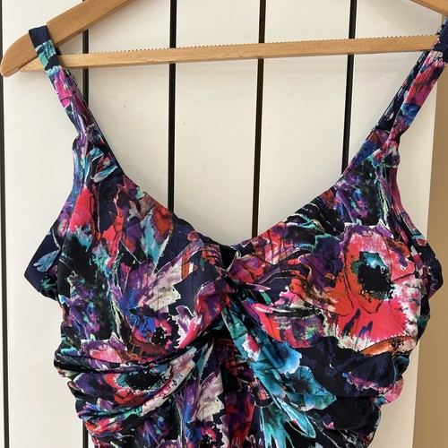 Seaspray Womens Multicoloured Swimsuit Size 14 - Picture 2 of 4