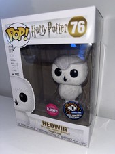 Funko Pop! Movies Harry Potter Hedwig Flocked #76 MCM Comic Con 2019 Exclusive