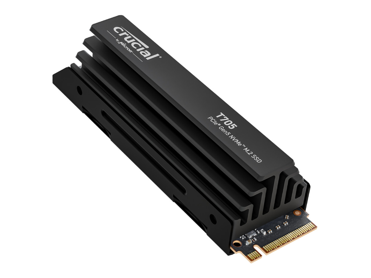 Твердотельный накопитель Crucial T705 объемом 2 ТБ - Внутренний M.2 2280 - PCI Express NVMe [PCI