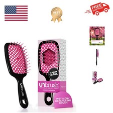 UNbrush Detangling Brush for Pain-Free Brushing on All Wet or Dry Hair Types ...