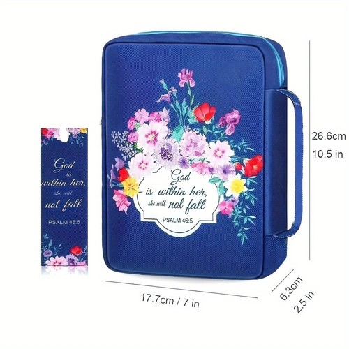 Portable Bible Carrying Case Stylish Handbag New Book Bag Outdoor - Picture 2 of 29
