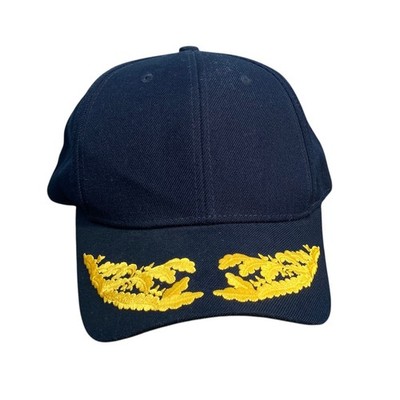 The Corps Baseball Cap Captain US Navy Blau, Militär, tg. verstellbar, Baumwolle