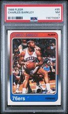1988 Fleer #85 Charles Barkley (PSA 7)