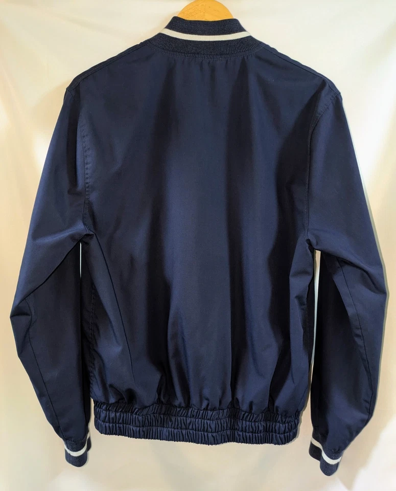Fred Perry Sportswear Bomber Jacket Navy Made in England Size M (40) - Image 3 of 4