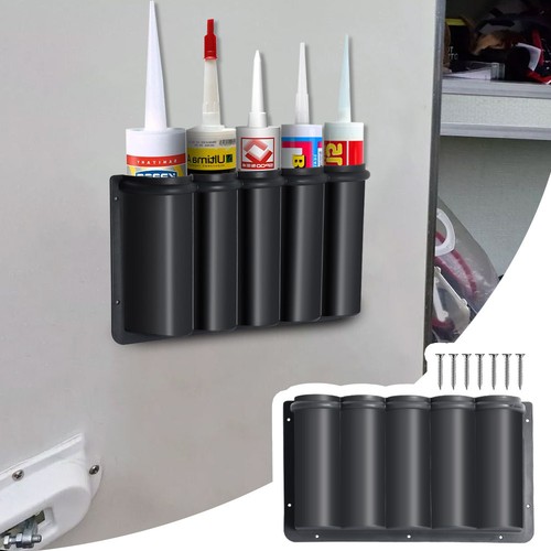 5 Tube Holder, Silicone Sealant Mastic Caulk Adhesive Tubes Van/Workshop/Garage - Picture 5 of 12