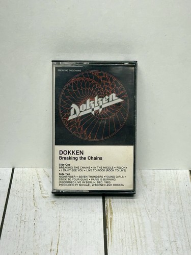Dokken - Breakin' The Chains (Cassette, 1981, Heavy Metal, Hard Rock, Elektra) - Picture 2 of 10