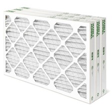 16x20x2 MERV 8 Pleated 2" Inch Air Filters.  3 PACK