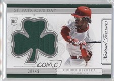 2015 Panini National Treasures St Patrick's Day /49 Odubel Herrera #19 Rookie RC
