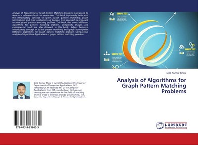 Dilip Kumar Shaw | Analysis of Algorithms for Graph Pattern Matching Problems