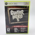 CIB - Guitar Hero 5 (Microsoft Xbox 360, 2009)