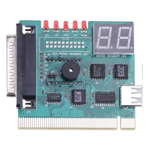 Carte POST De USB PCI PC Carte Mère Diagnostic Analyseur à Deux Chiffres5672 - Photo 7/7