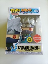 Funko Pop 1103 KAKASHI (RAIKIRI) Naruto Shippuden GitD Gamestop Exclusive