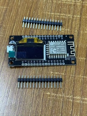 NODEMCU Wemos Wifi ESP8266 ESP-12F CP2102 Micro USB Development Board +0.96''OLED