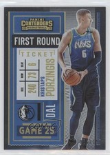 2020-21 Panini Contenders First Round Ticket /149 Kristaps Porzingis #42 02v3