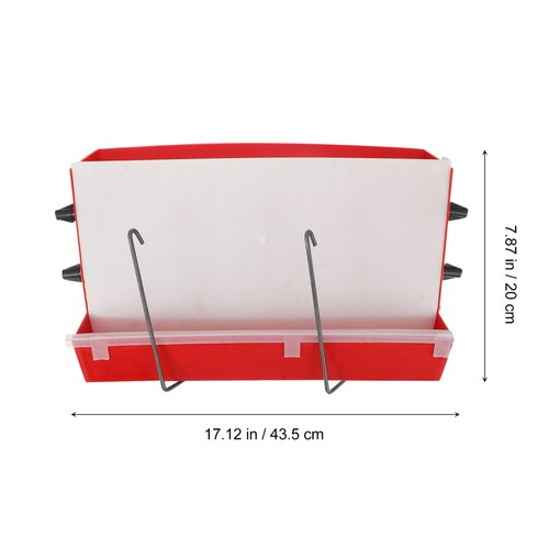 Set of 2 Automatic Feeding Box for Quail Bird Small Poultry Feeder - Picture 12 of 12