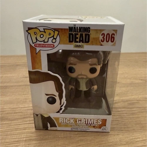 Funko Pop! Vinyl Rick Grimes The Walking Dead Figure #306 Edition Six