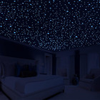 808 PCS Glow in the Dark Stars for Ceiling, Glowing Wall Decals Decor Stickers,(