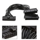 24Pin Mining Dual PSU Adapter ATX Power Supply Cable Connector For Mining 30 NEW
