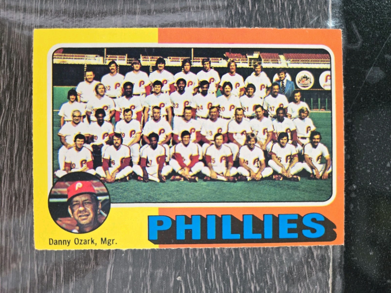 1975 OPC DANNY OZARK Mgr # 46 PHILLIES