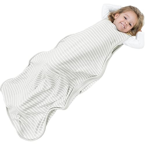 Woolino Toddler Sleeping Bag, 4 Season Merino Wool and Organic Cotton Baby Sleep - Picture 2 of 5