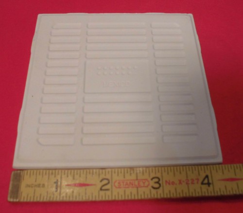 1pc. *Gold Mist* Bullnose Ceramic Tile #48 by American Olean 4-1/4" Speckled New - Picture 11 of 12