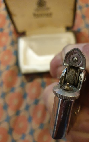 Ronson Varaflame lighter TORTOISE Excellent Serviced - Picture 2 of 6