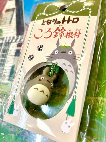 Studio Ghibli My Neighbor Totoro Bell Netsuke Big Totoro Charm strap with bell
