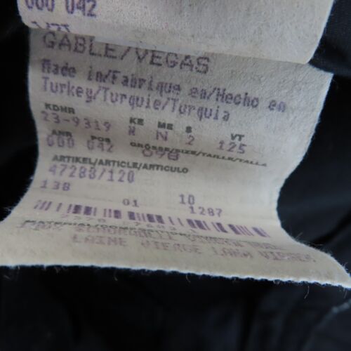 Hugo Boss Dress Pants Mens Adult Size 98 Black Straight 100% Wool Smart Business - Picture 13 of 16