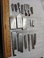 Lot of 19, LATHE CUTTING BLADES Machinists Lathe MOST IN EXCELLENT CONDITION 