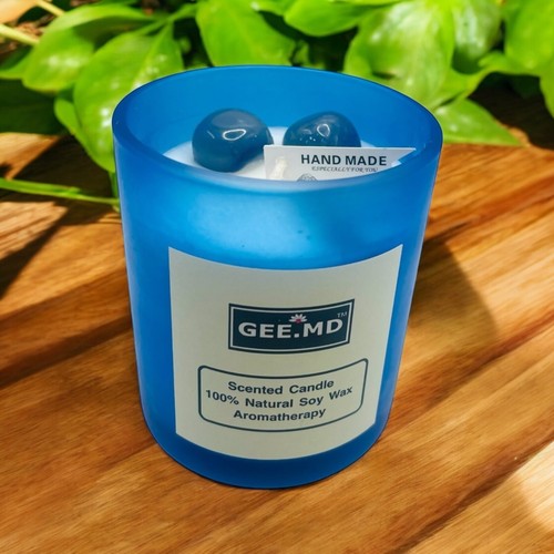 Duftkerze 100% natürliches Sojawachs Glas Glas Aromatherapie Duft 12oz USA - Bild 10 von 19